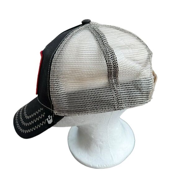 Goorin Bros Rooster Trucker Snapback Hat - Black - Picture 2 of 6